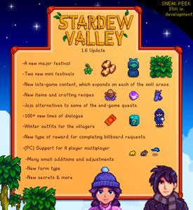 Обновление Stardew Valley 1.6: Год безмолвия и ожидания новых функций